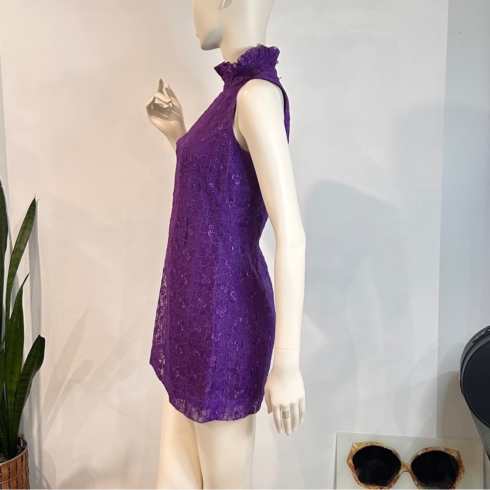 Late 60s Vintage Micro Mini Party Dress - Picture 5 of 17